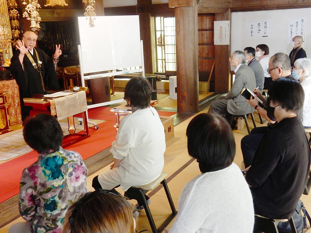 親なきあとにも法話 大阪・安福寺が初の試み
