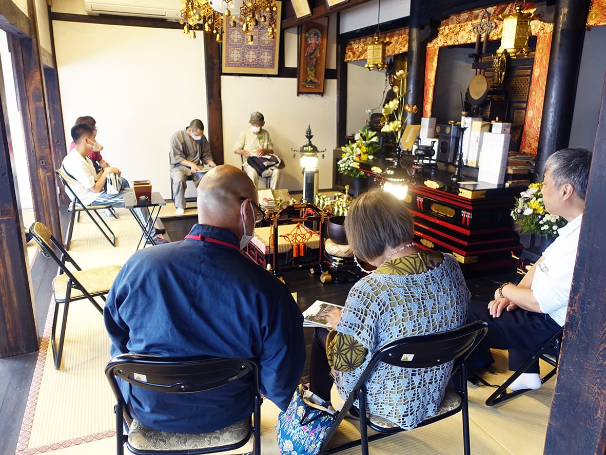 親あるあいだの語らいカフェ 城興寺で開催1年