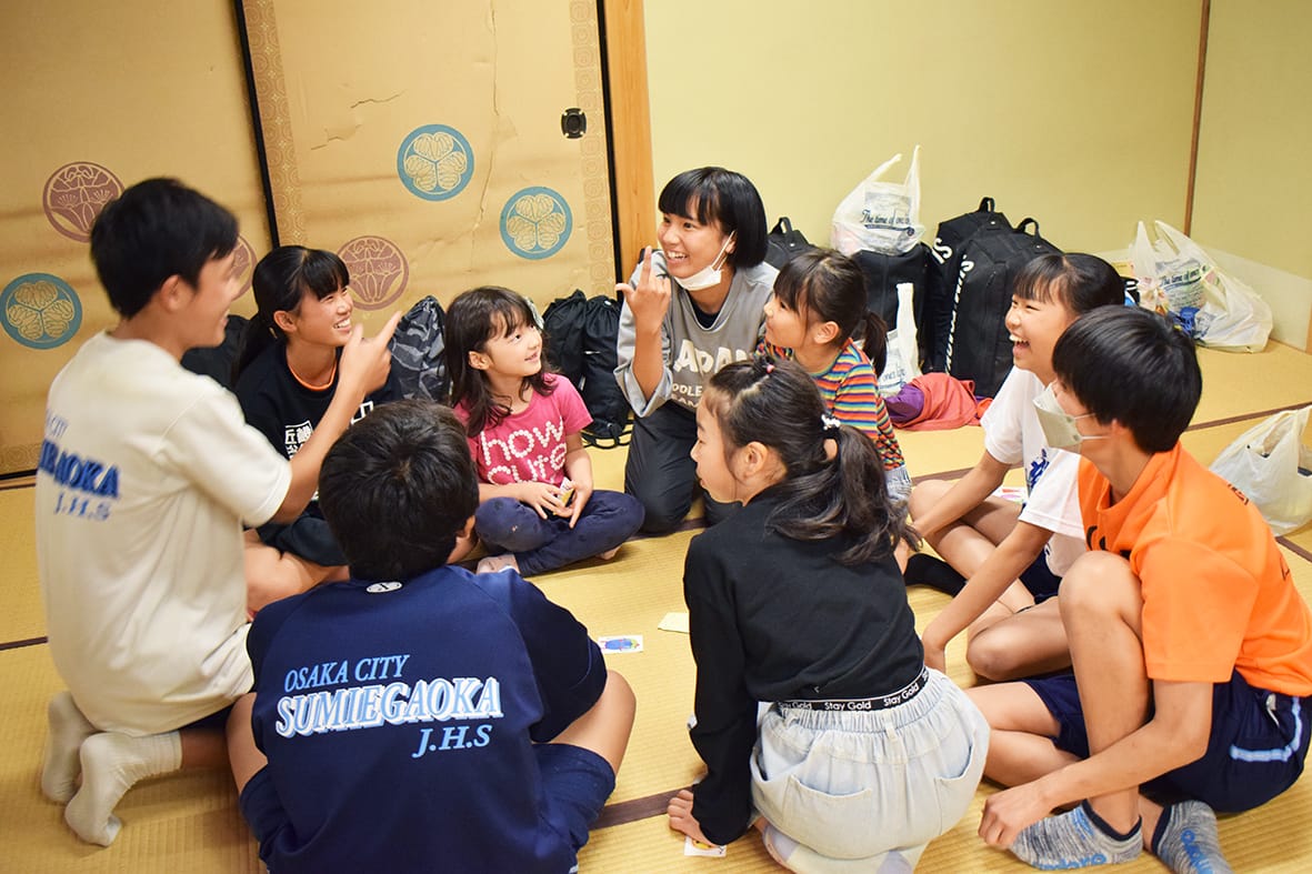 寺子屋に中学生ボランティア 浄土宗願生寺