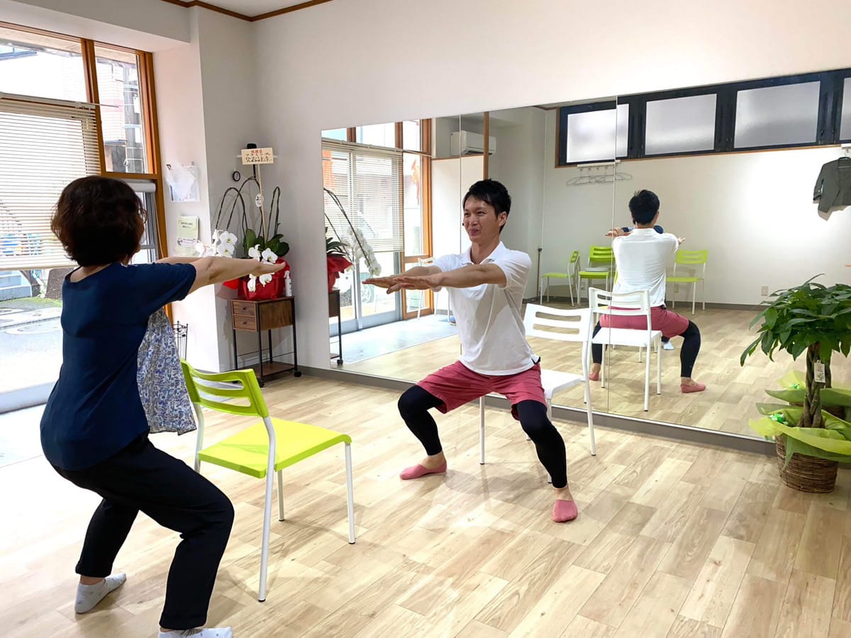 「フラミンゴ」で転倒予防 荻野秀一郎さん