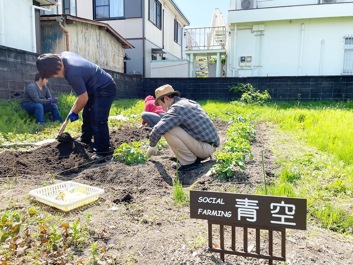 ⑱ひきこもりの若者と農園つくる 浄土宗法源寺