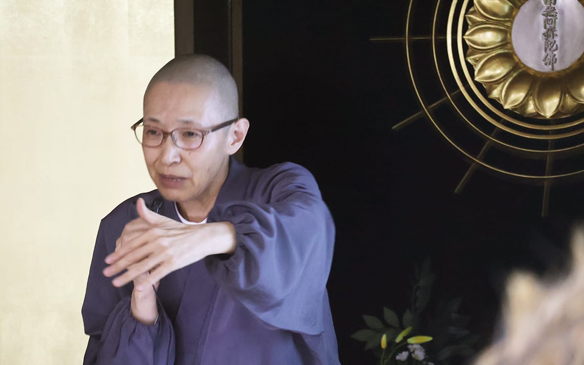 僧侶は患者と対等 玉置氏「看仏連携」語る