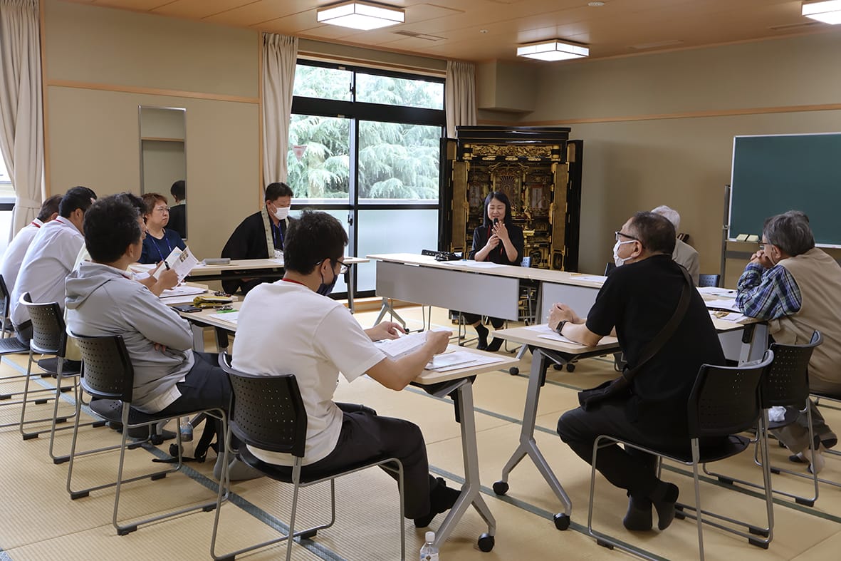 「元ちゃんハウス」の原点学ぶ 東本願寺奉仕団