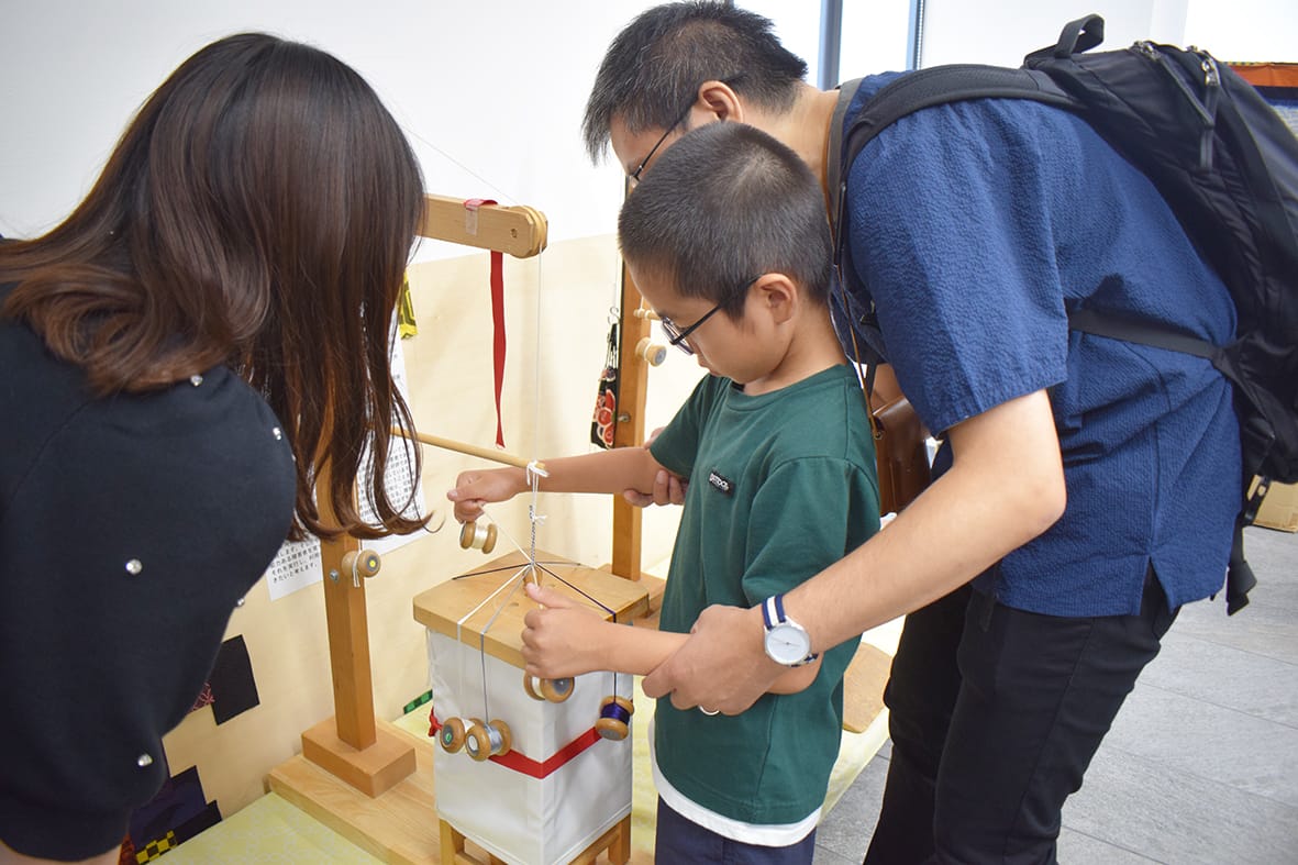 「伝福学」連携へ 佛教大学と京くみひもの事業所