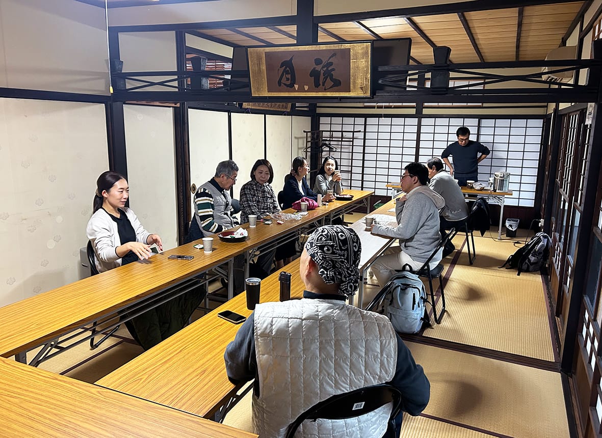 朝カフェで絆育む 気付けば10年、金剛寺