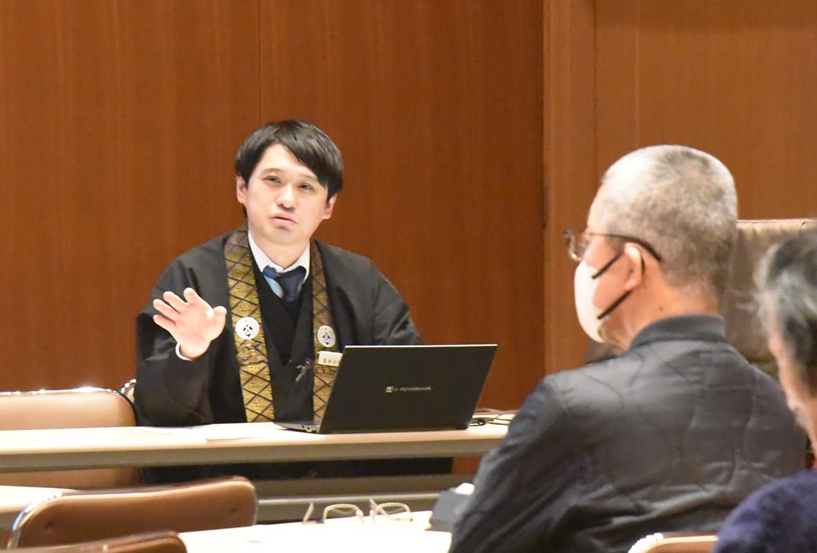 環境問題「可視化を」 本願寺派研究員が講演